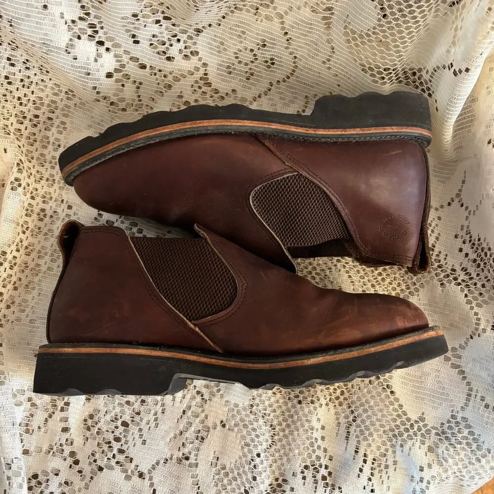 Filson Camp 909 Men's US 8.5 Low Profile Chelsea Boots